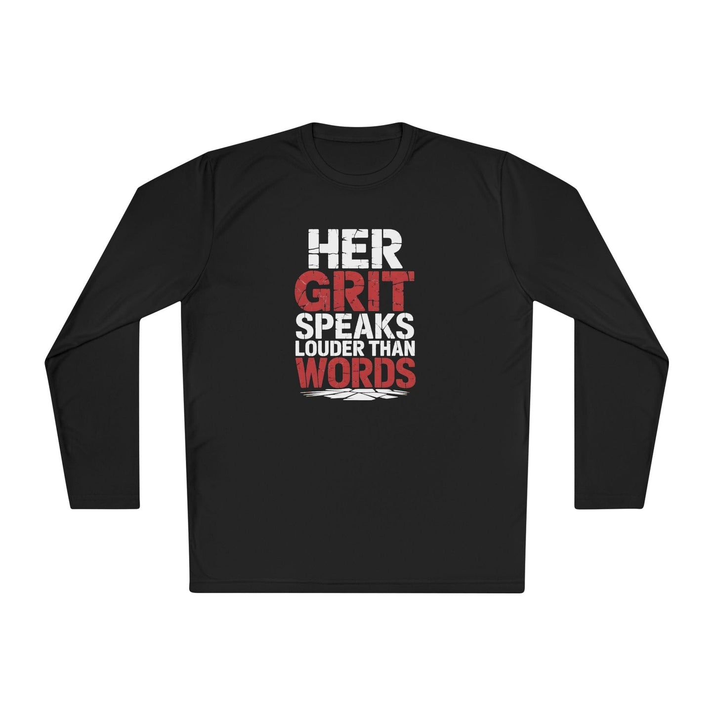 Grit Over Words Unisex Lightweight Long Sleeve Tee