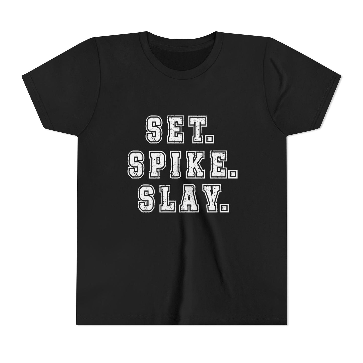 Set.Spike.Slay Youth Short Sleeve Tee