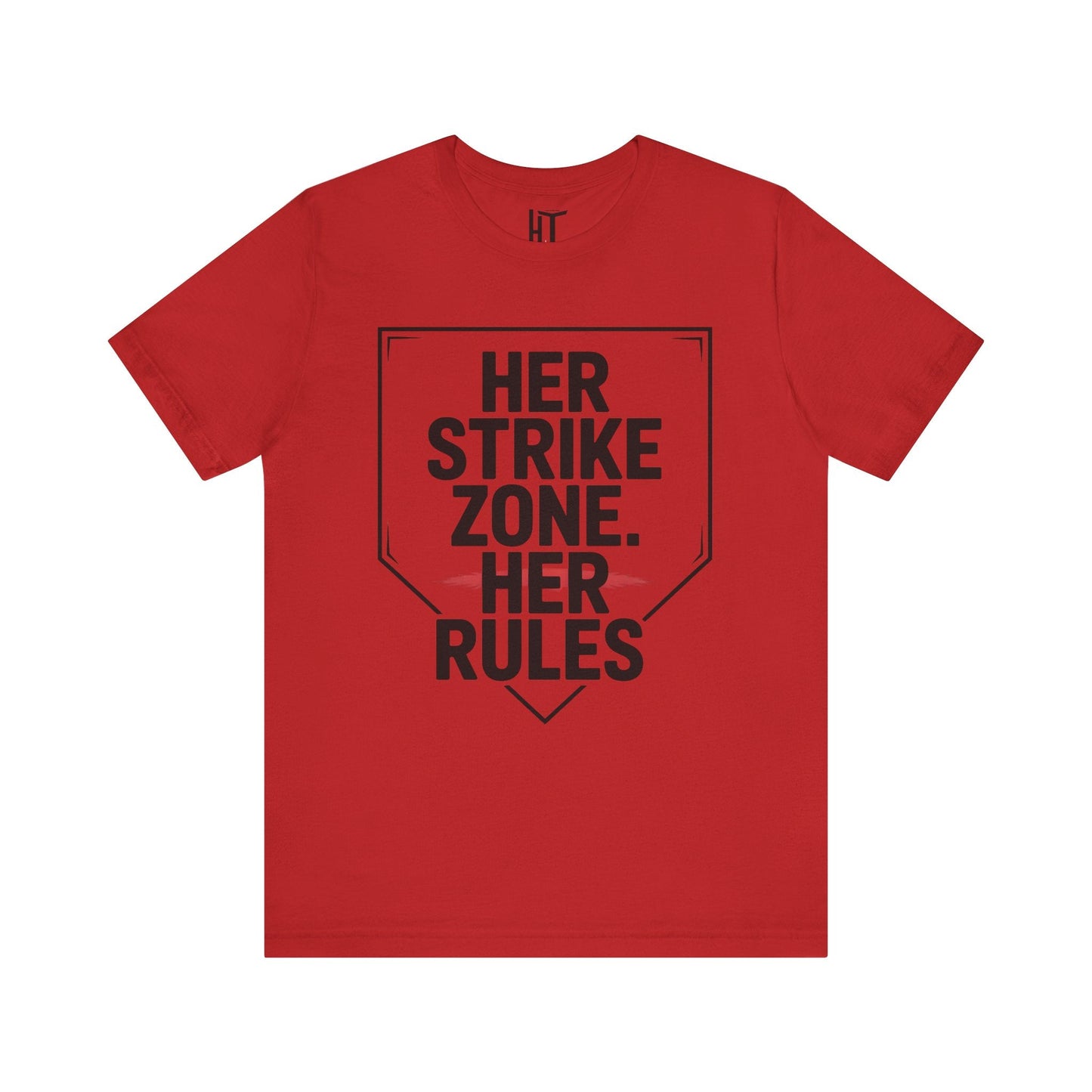 Her Strike Zone. Her Rules. T-Shirt
