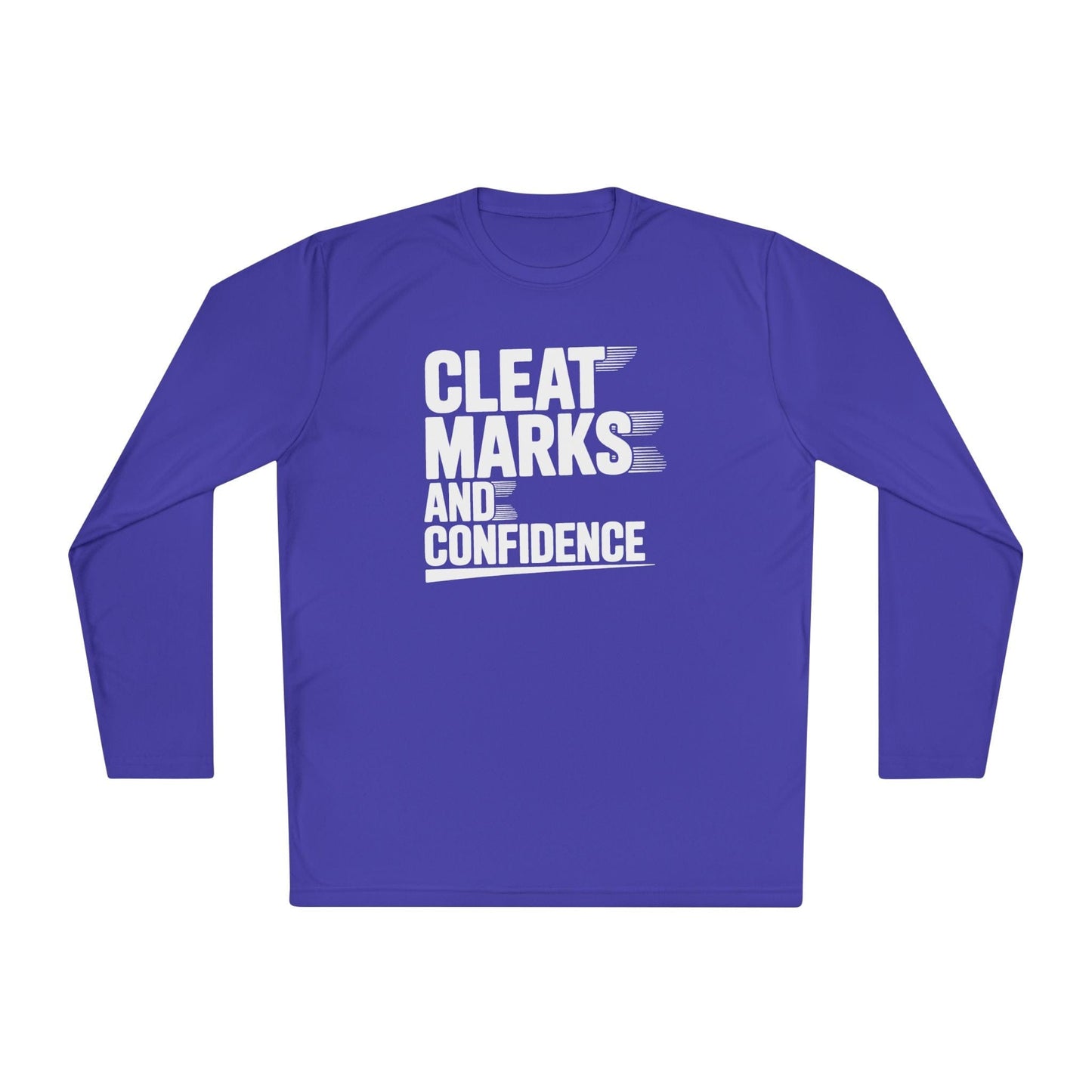 Cleat Marks And Confidence Unisex Lightweight Long Sleeve Tee