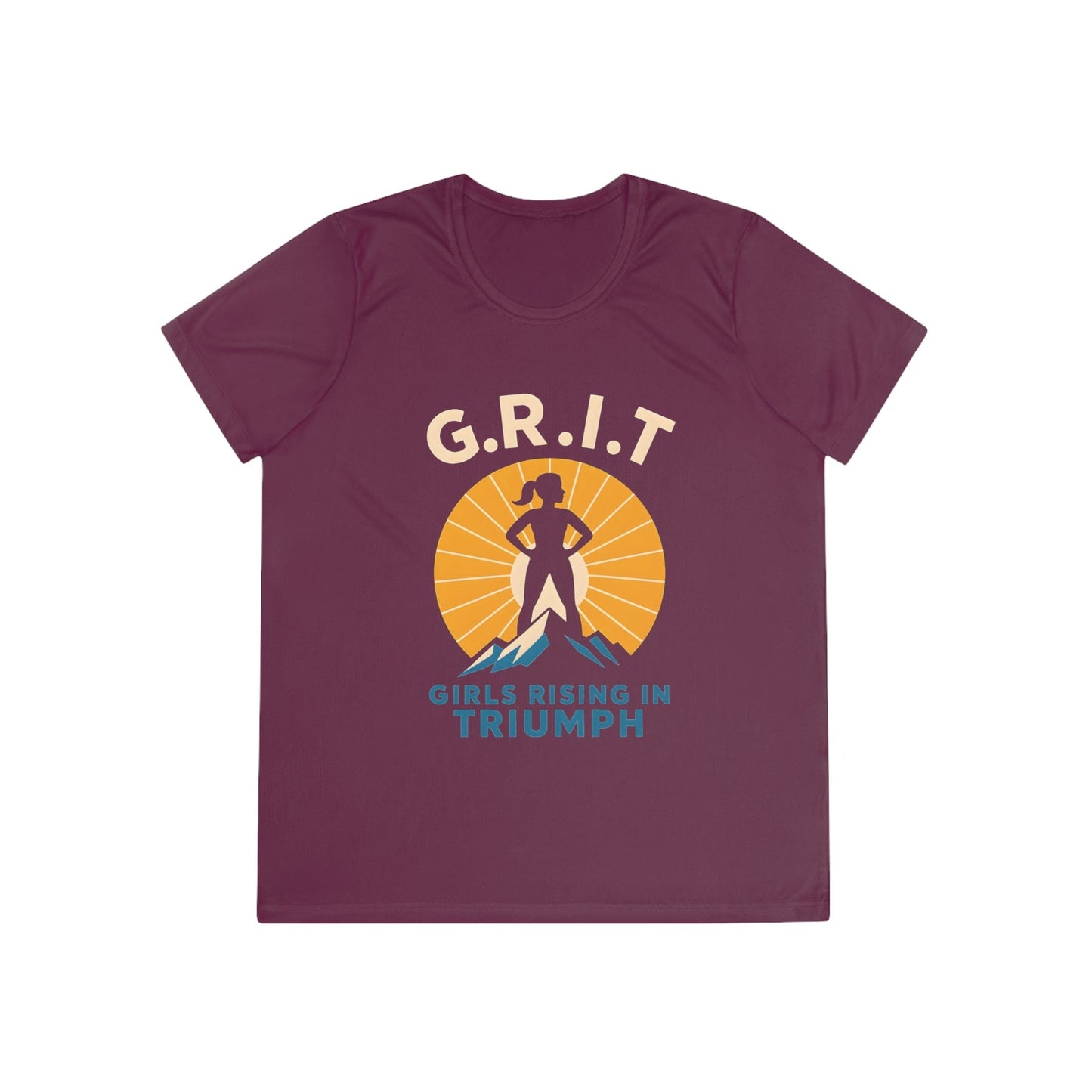 Girls Rising In Triumph Ladies Moisture Wicking Tee