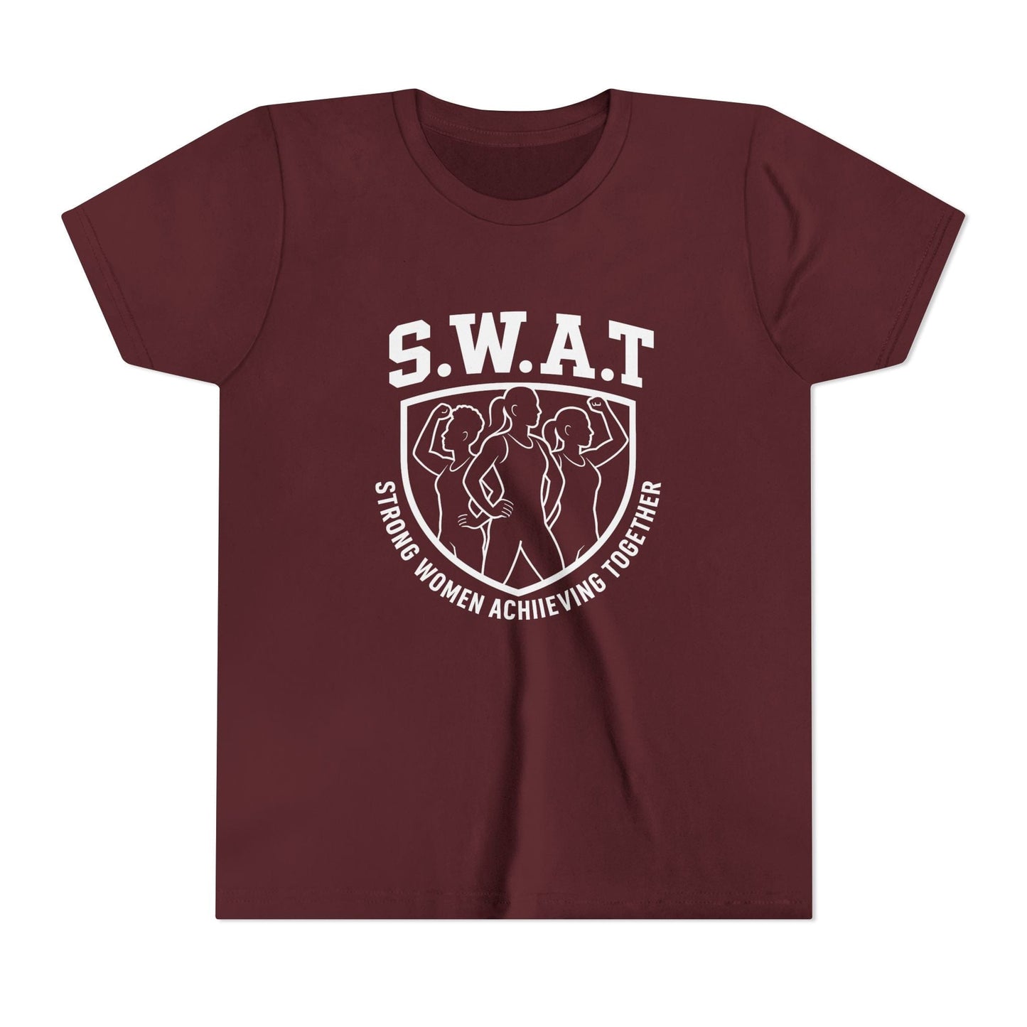 S.W.A.T – Strong Women Achieving Together Youth Short Sleeve Tee