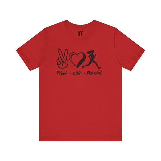 Peace • Love • Running T-Shirt