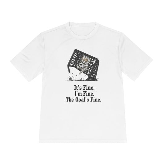 It's Fine, Soccer Unisex Moisture Wicking Tee