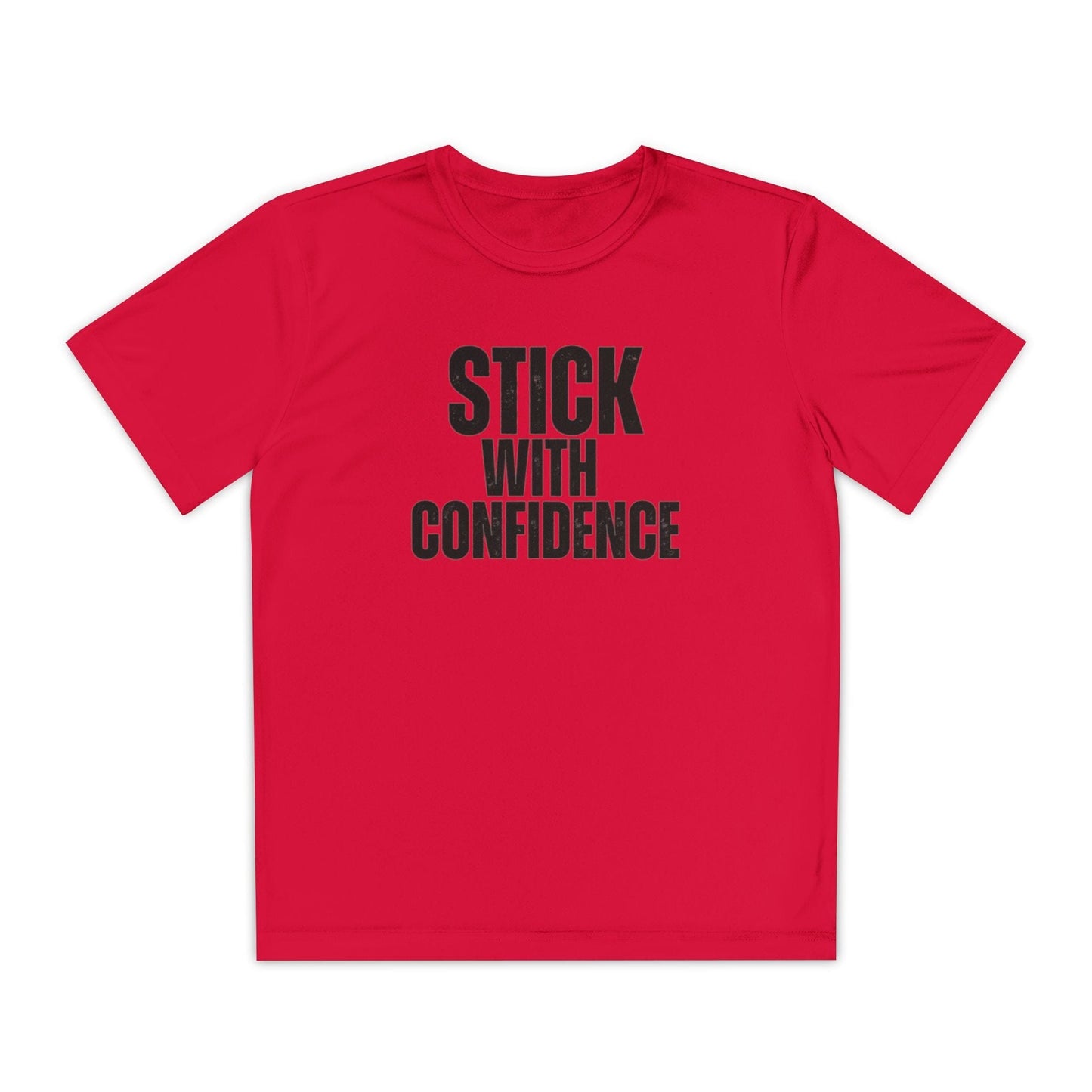 Stick With Confidence Youth Moisture Wicking Tee