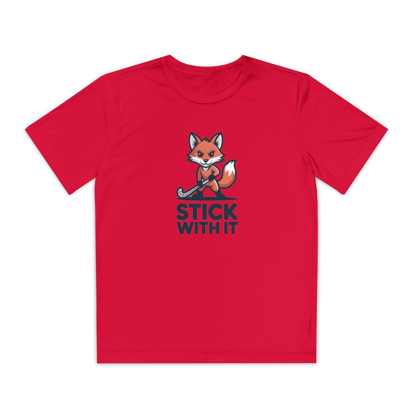 Stick With It Youth Moisture Wicking Tee