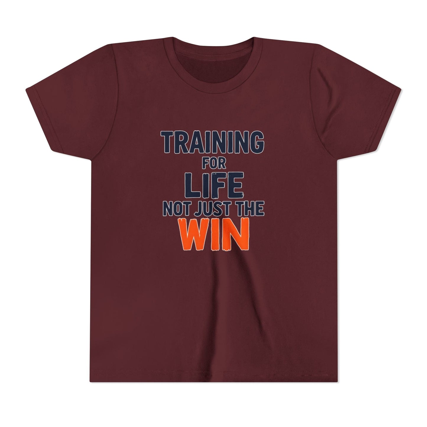 Training for Life, Not Just the Win Youth Short Sleeve Tee