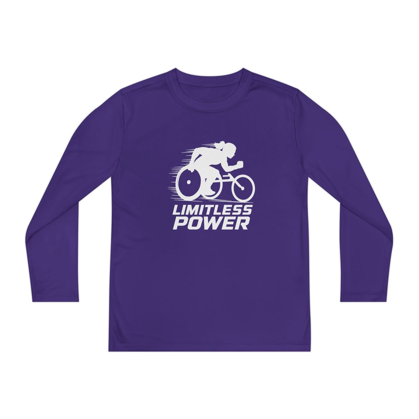 Limitless Power Para-athletics Youth Long Sleeve Competitor Tee
