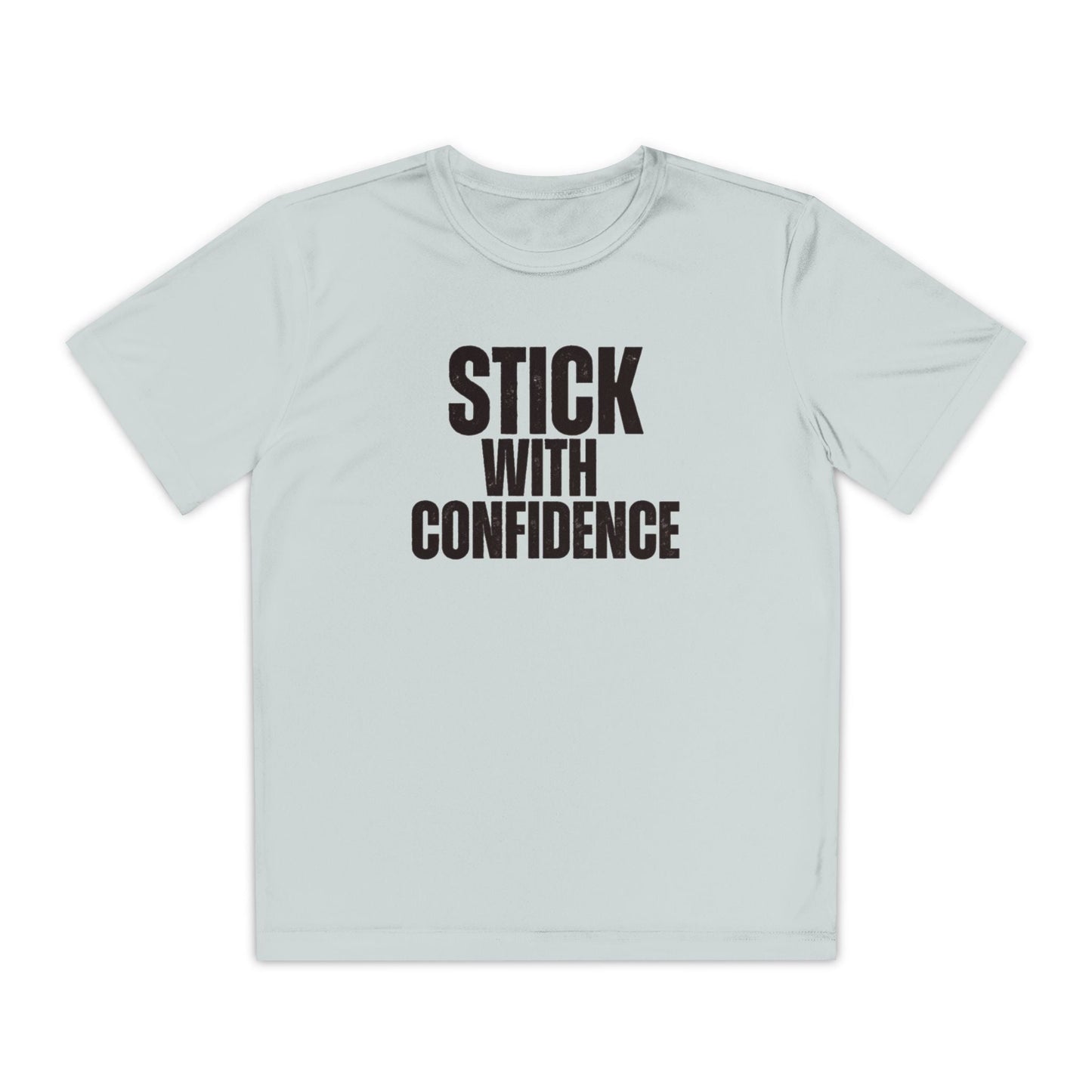 Stick With Confidence Youth Moisture Wicking Tee