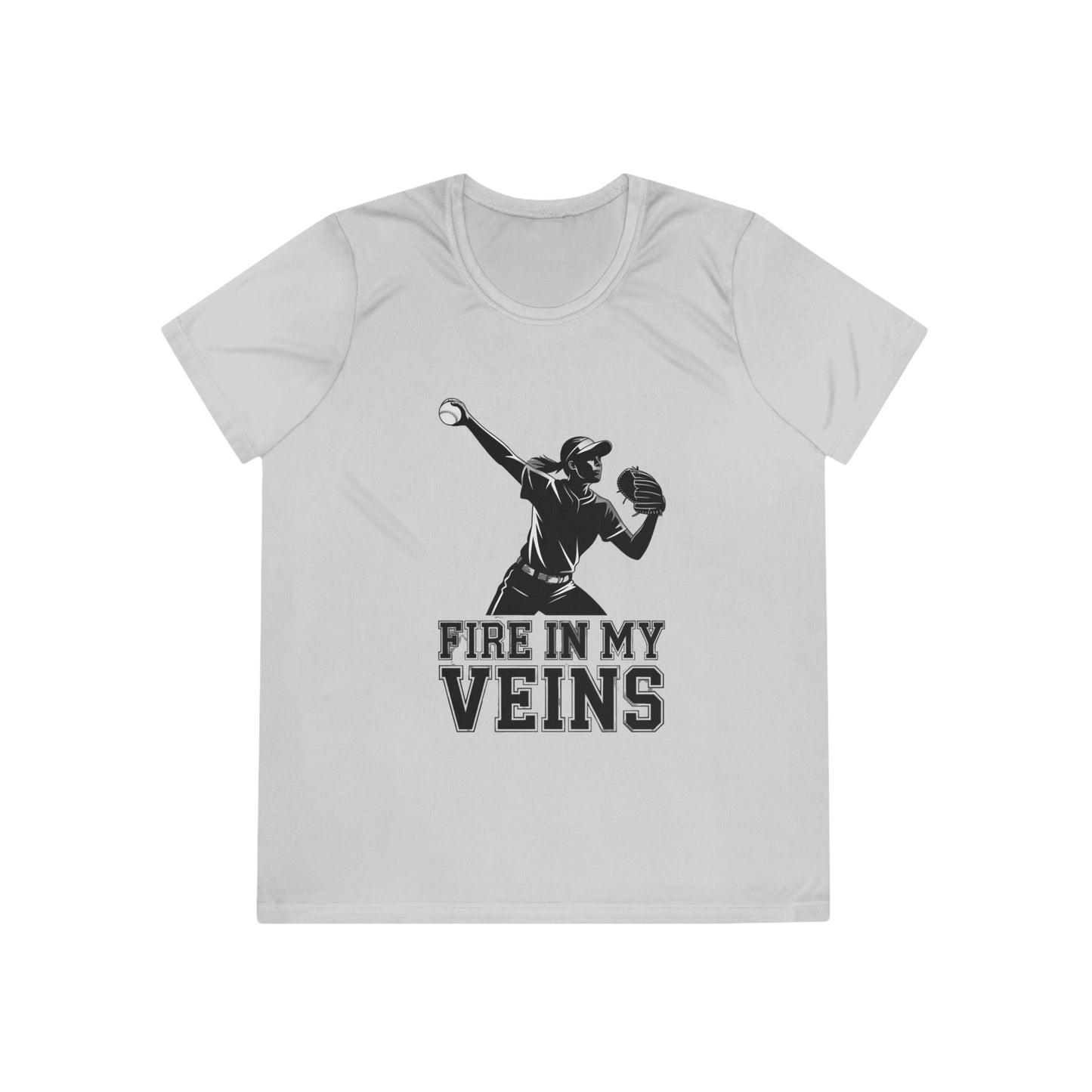 Fire In My Veins Ladies Competitor Tee