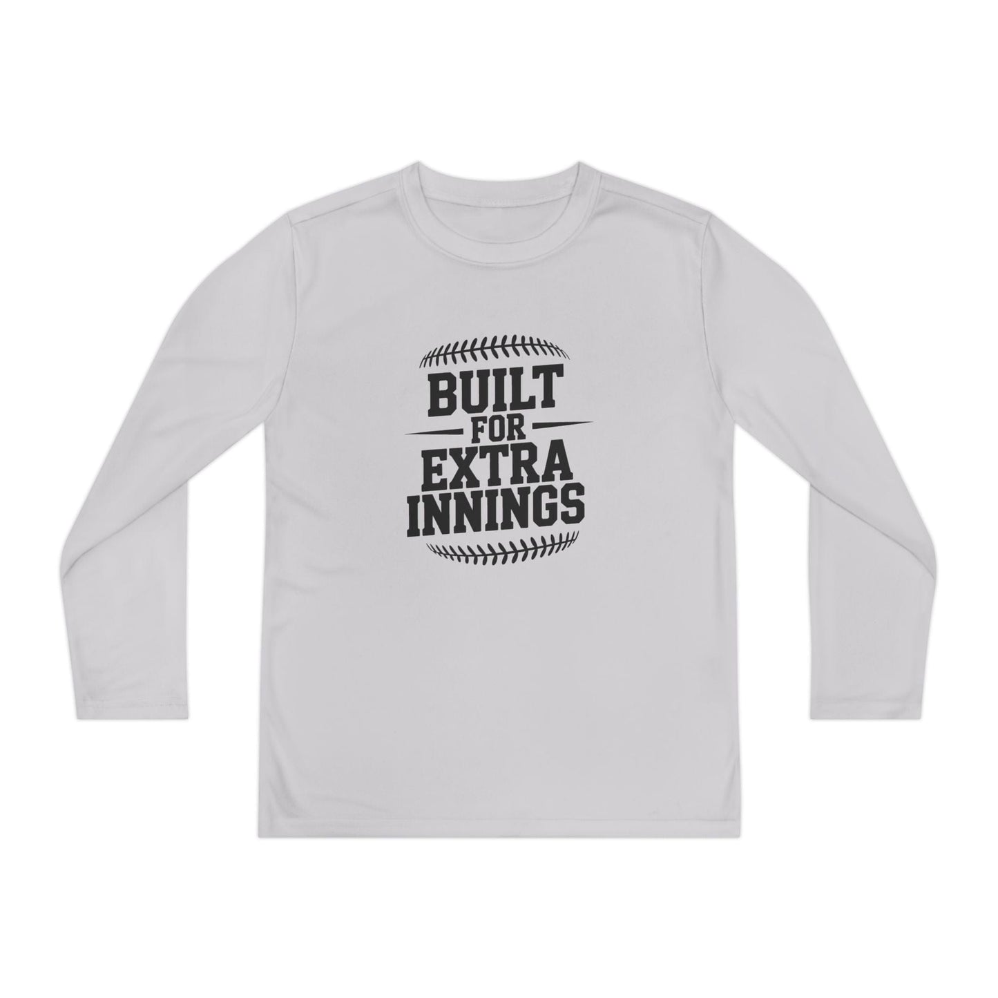 Built For Extra Innings Youth Long Sleeve Competitor Tee