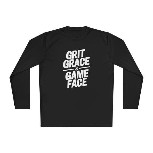 Grit, Grace, And Game Face Lightweight Long Sleeve Tee