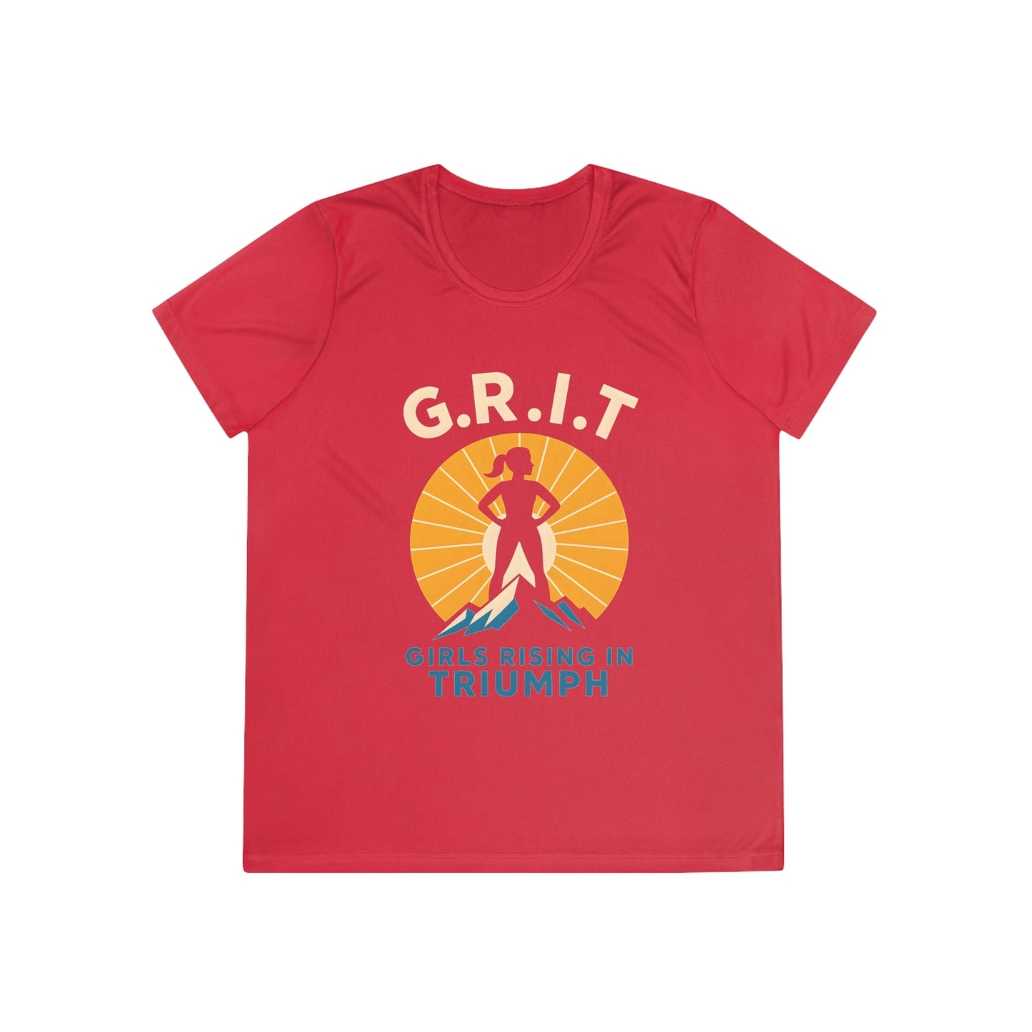 Girls Rising In Triumph Ladies Moisture Wicking Tee