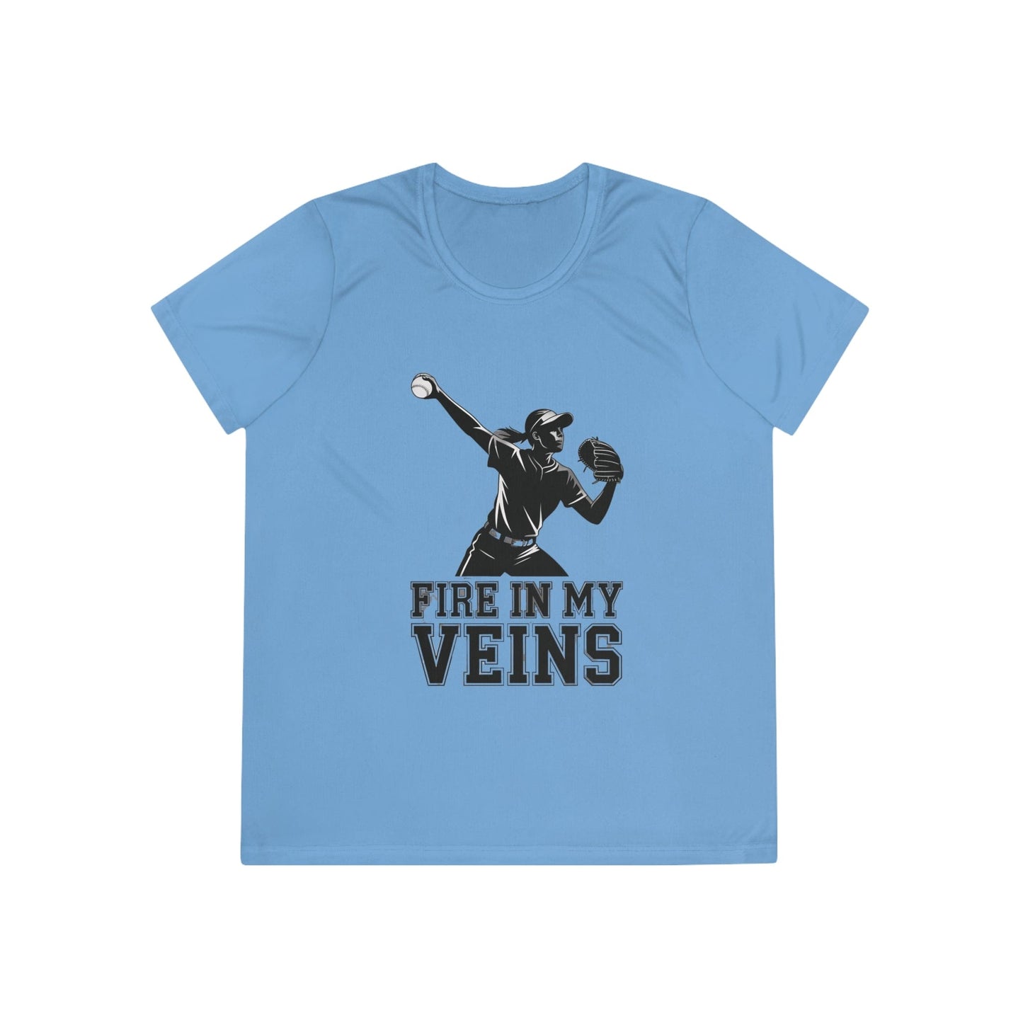 Fire In My Veins Ladies Competitor Tee