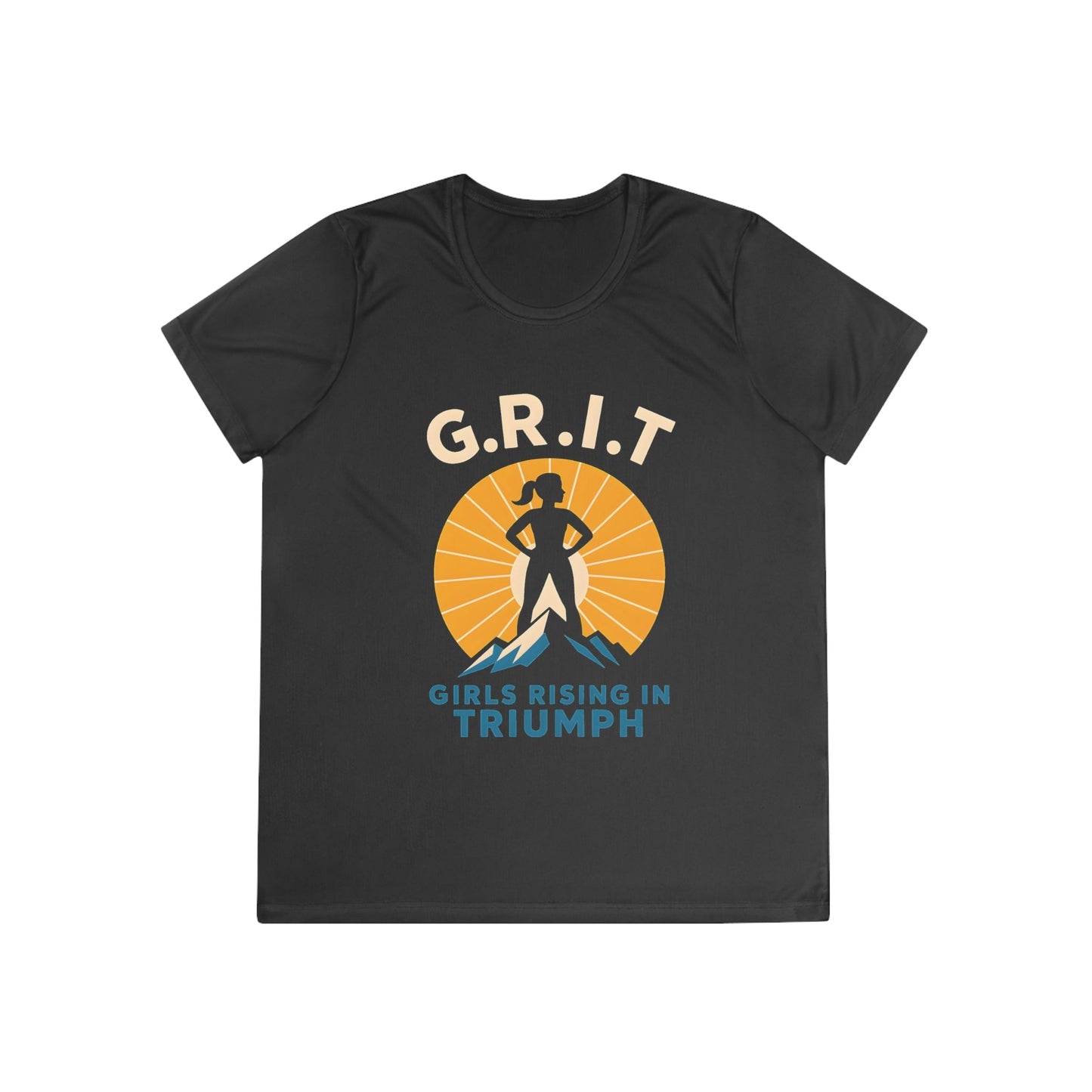 Girls Rising In Triumph Ladies Moisture Wicking Tee