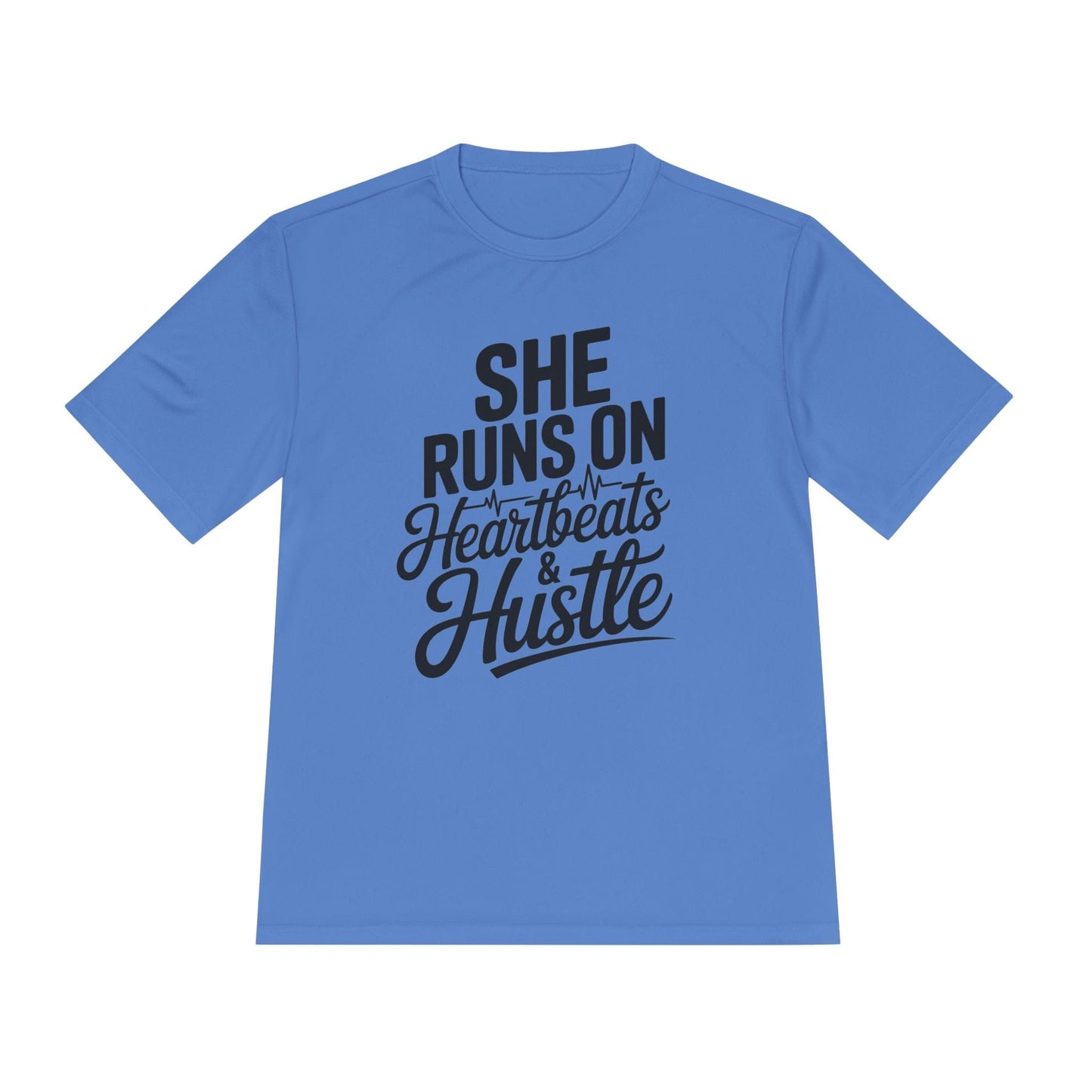 Heartbeats And Hustle Unisex Moisture Wicking Tee