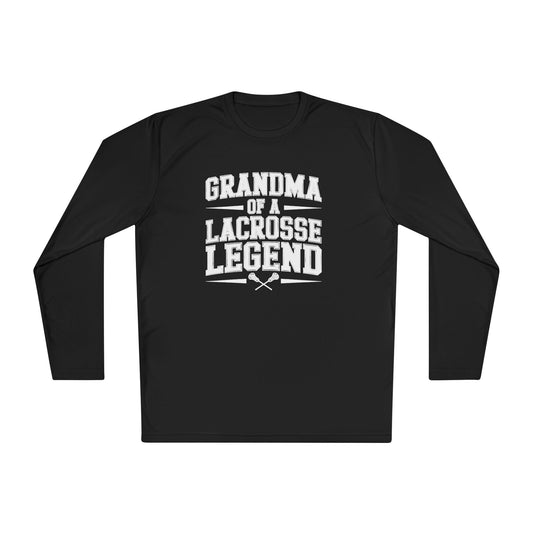 Grandma Of A Lacrosse Legend Lightweight Long Sleeve Tee