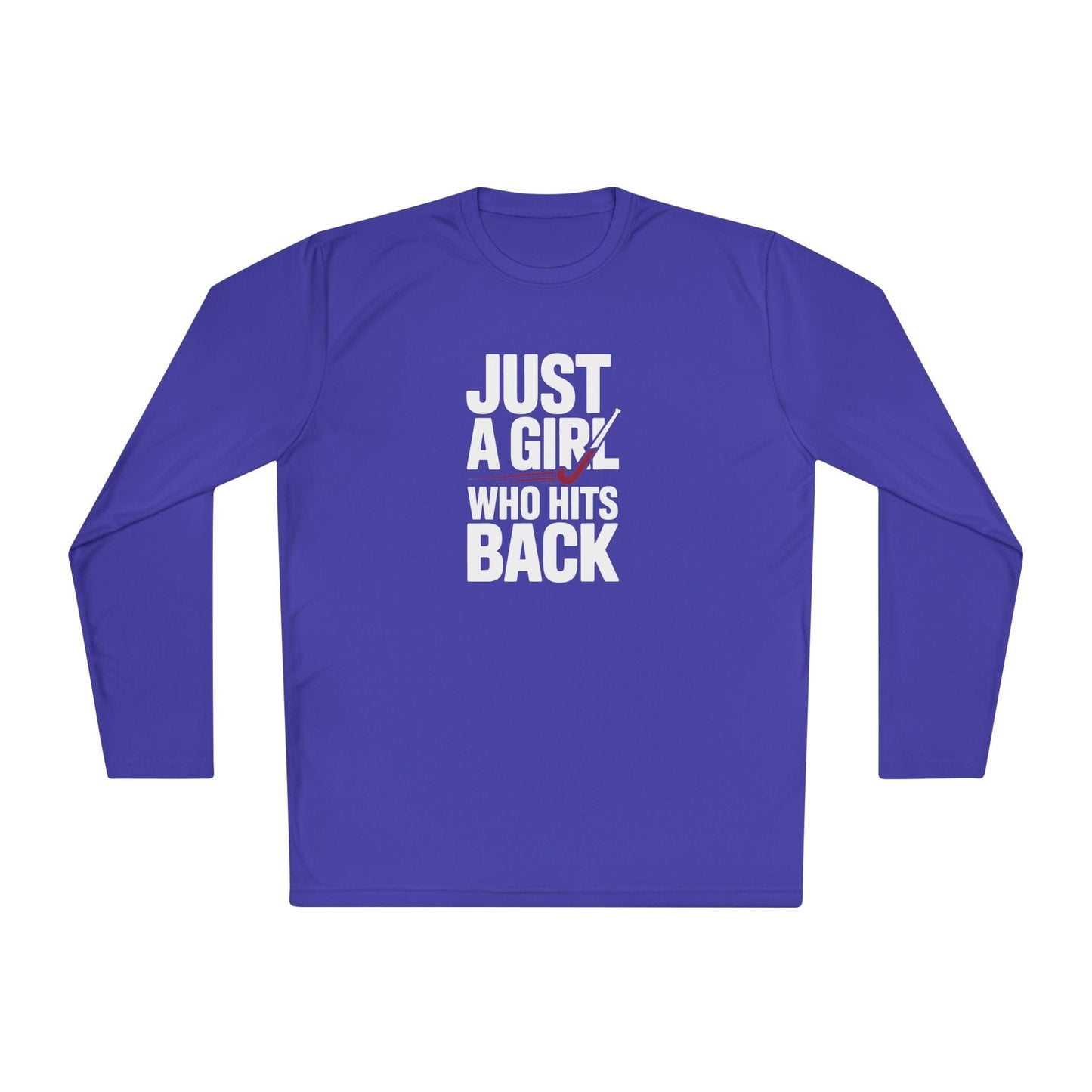 Just A Girl Who Hits Back  Long Sleeve Tee
