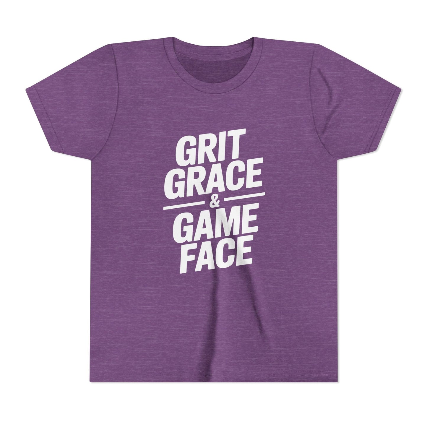 Grit, Grace, And Game Face Youth Short Sleeve Tee