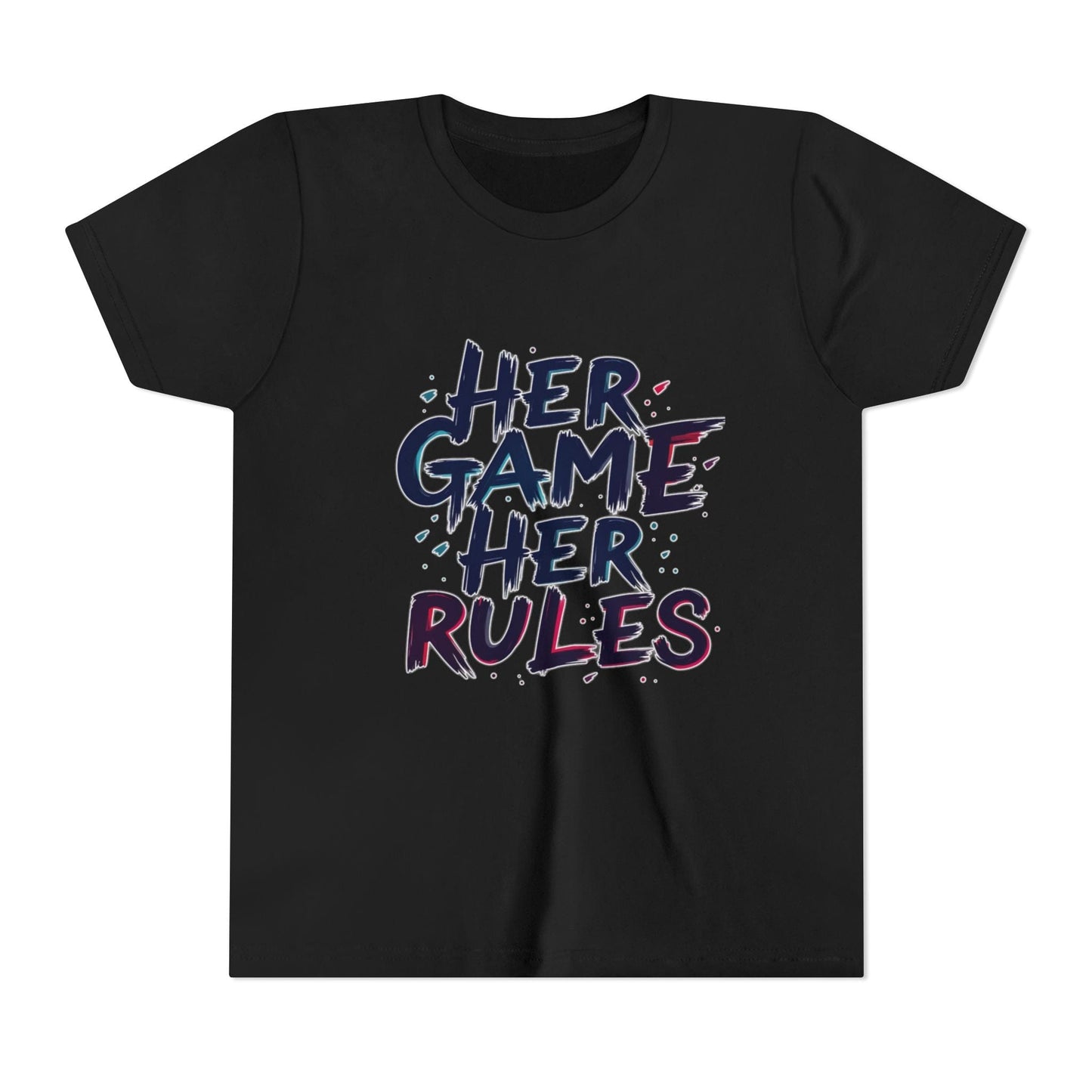 Her Game, Her Rules Youth Short Sleeve Tee