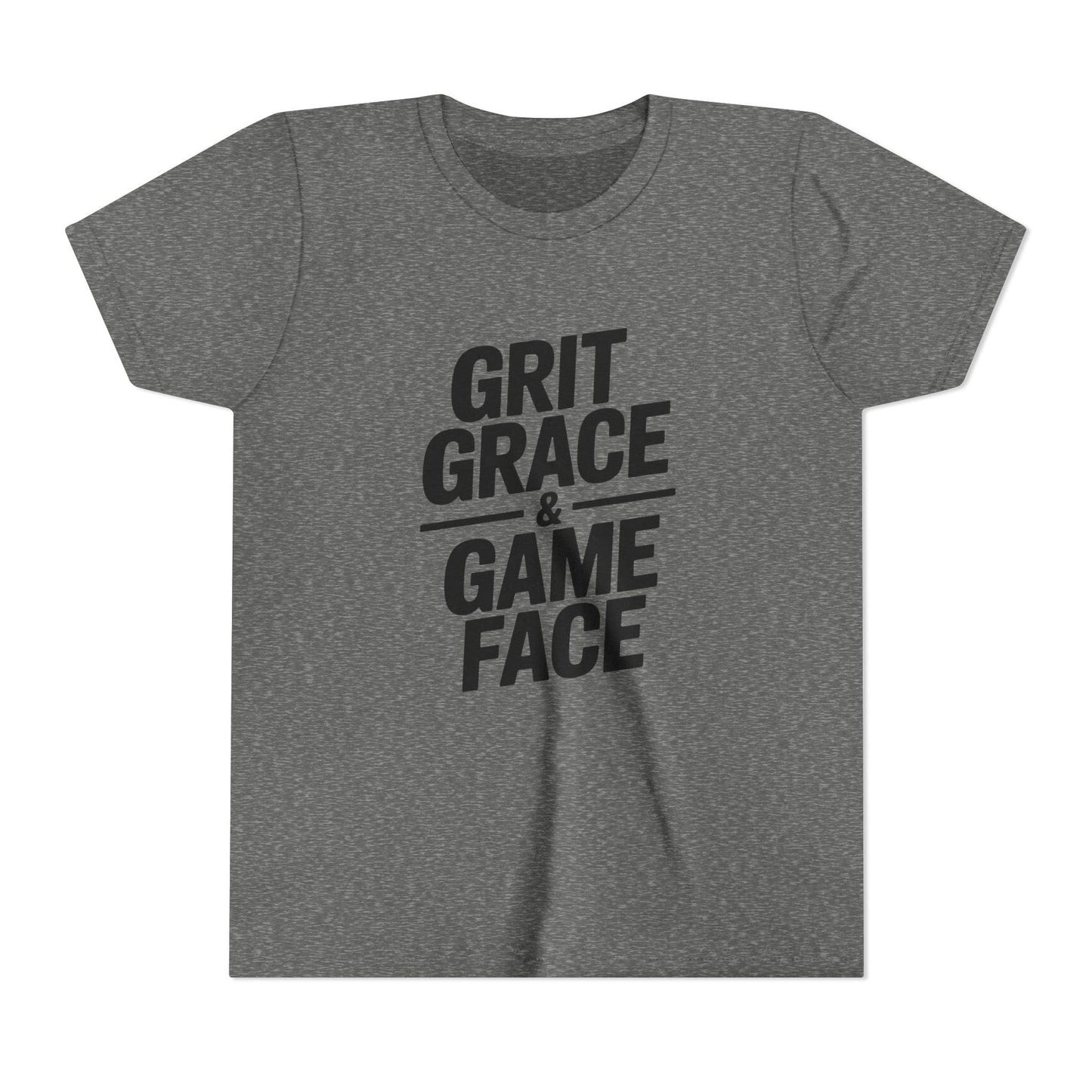 Grit, Grace, And Game Face Youth Short Sleeve Tee