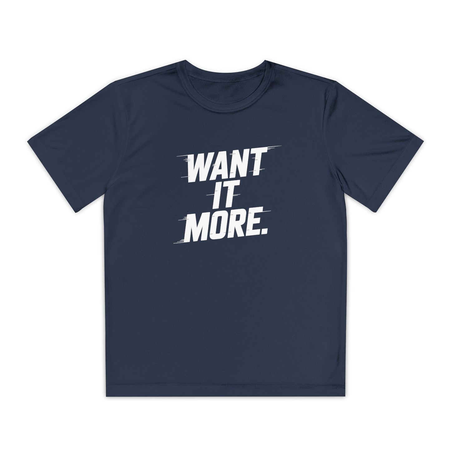 Want It More Youth Moisture Wicking Tee