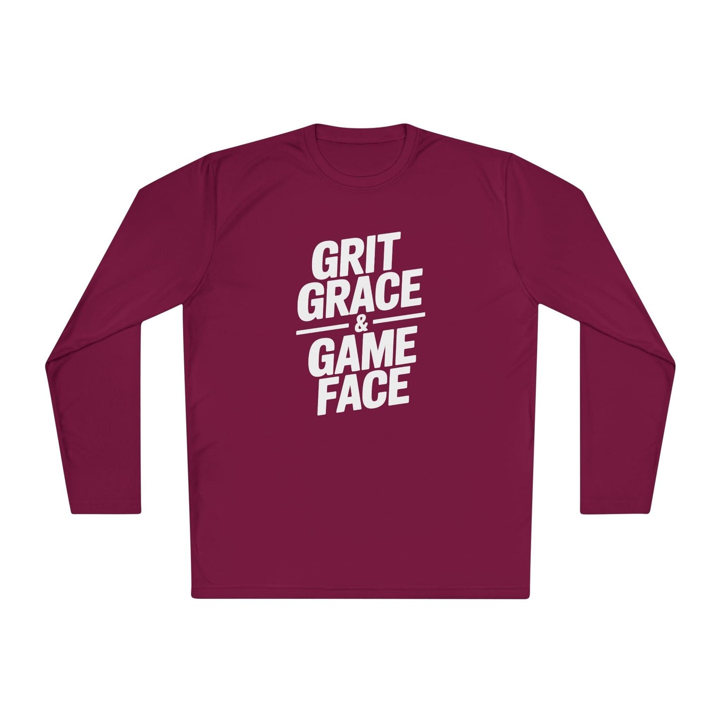 Grit, Grace, And Game Face Lightweight Long Sleeve Tee