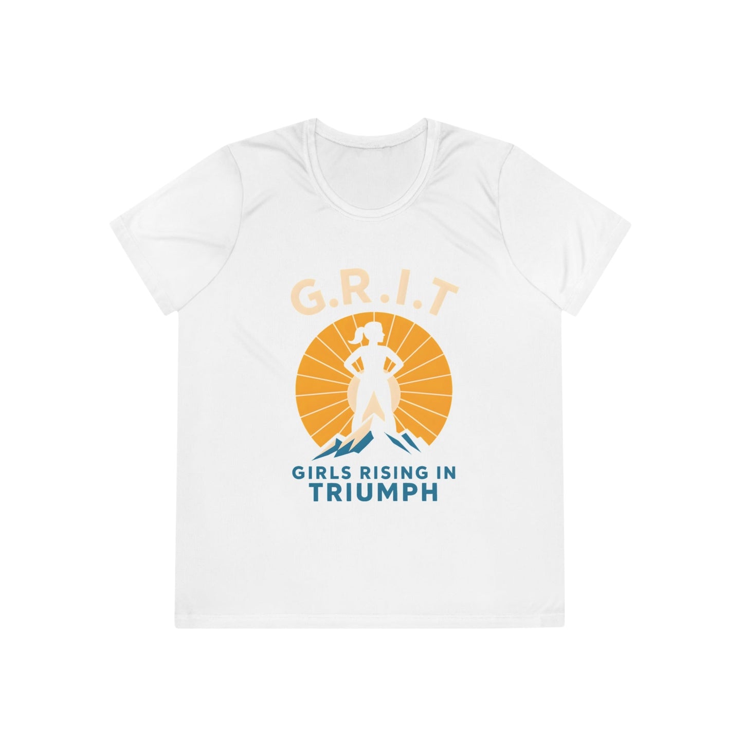 Girls Rising In Triumph Ladies Moisture Wicking Tee