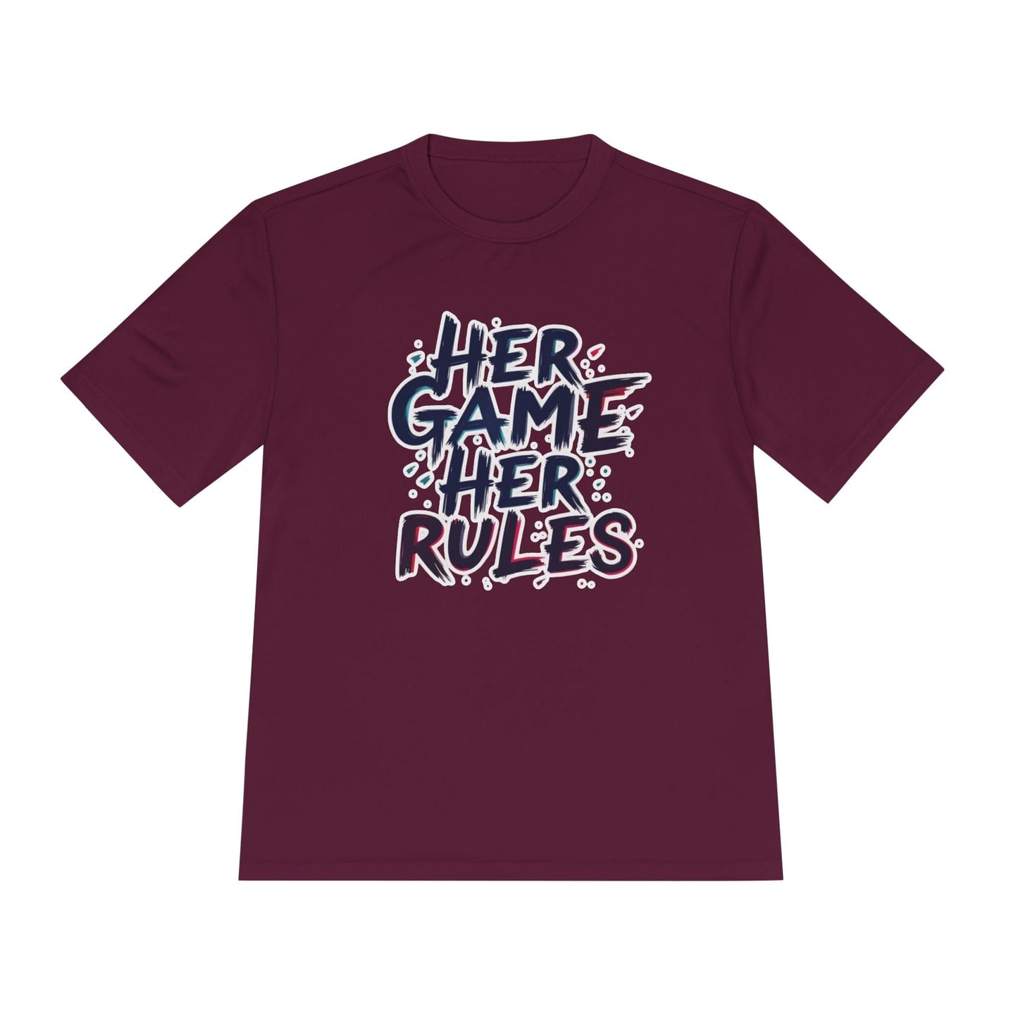 Her Game, Her Rules Unisex Moisture Wicking Tee
