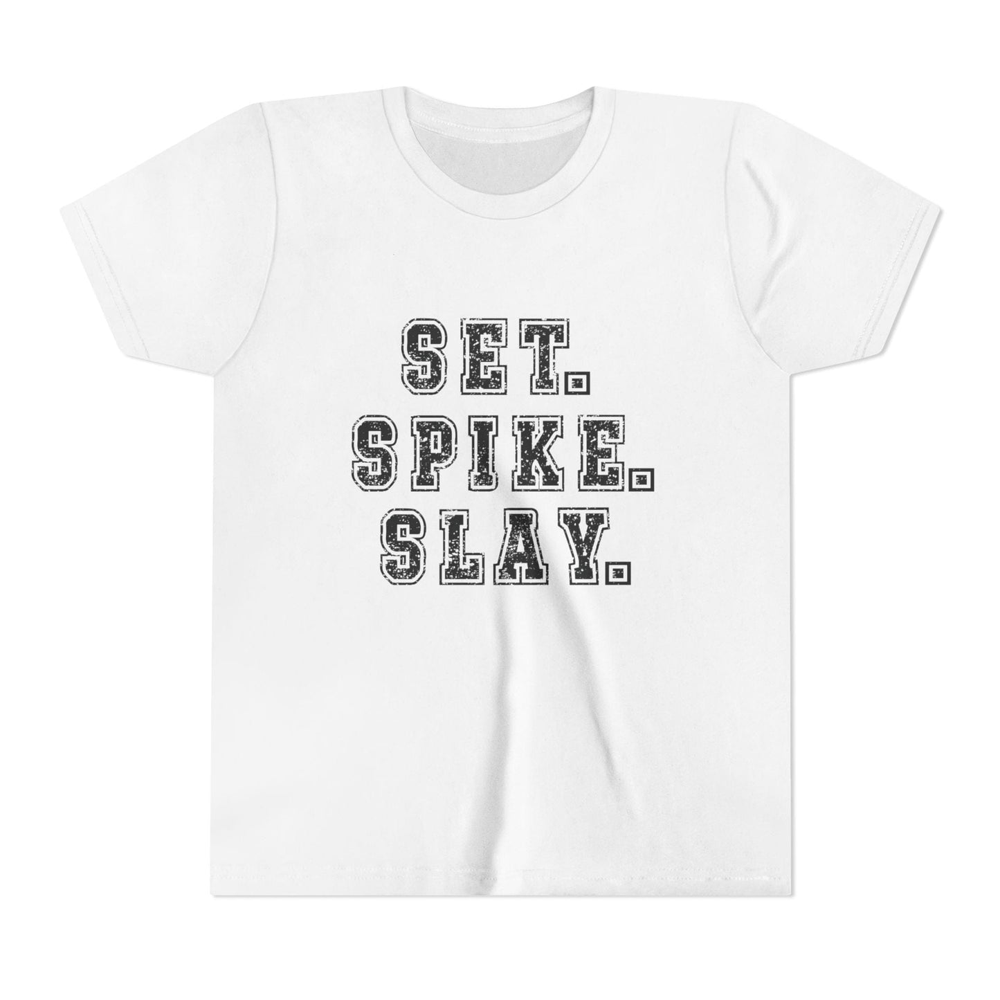 Set.Spike.Slay Youth Short Sleeve Tee