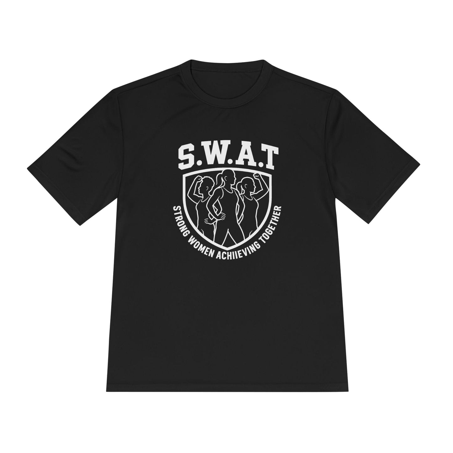 S.W.A.T – Strong Women Achieving Together  Unisex Moisture Wicking Tee