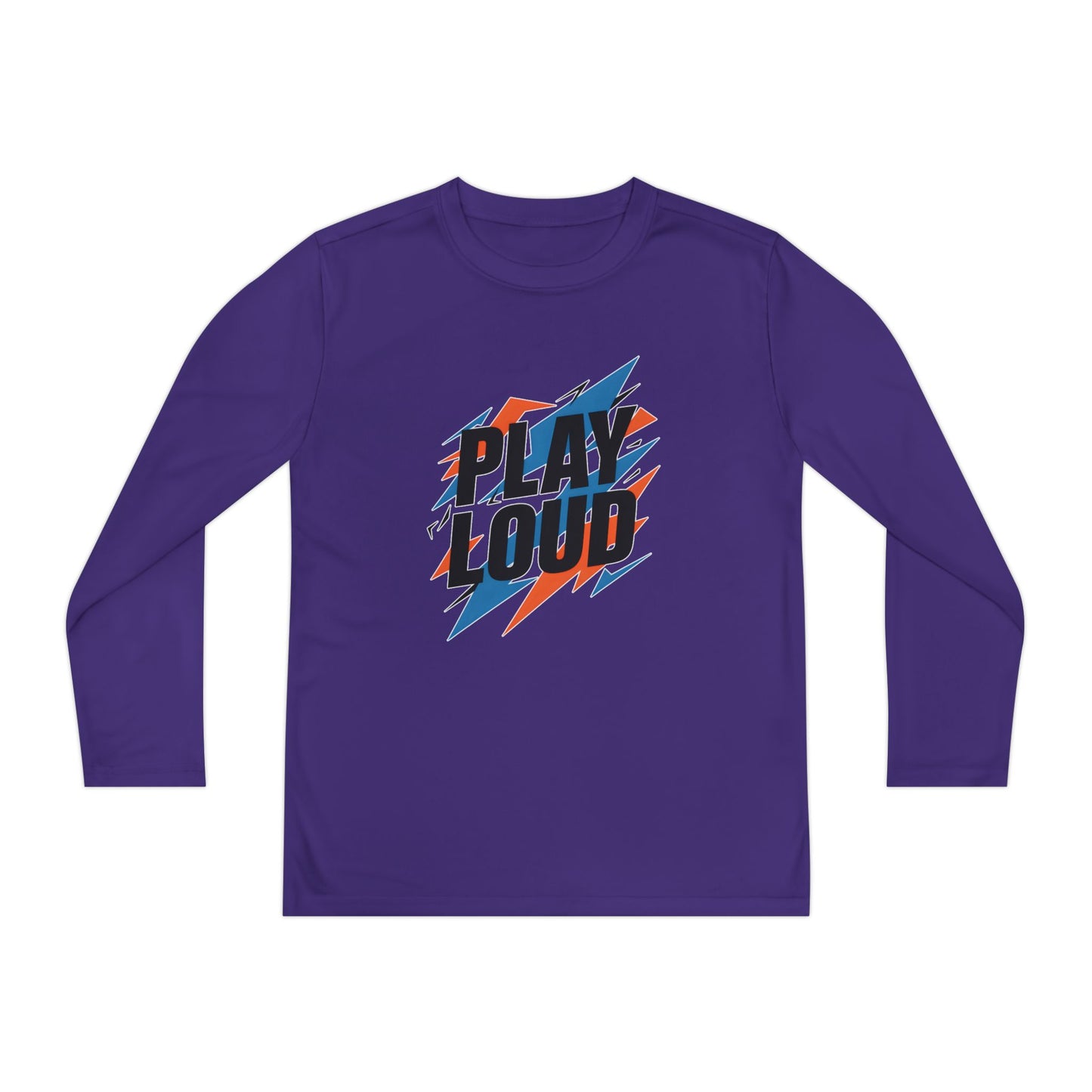 Play Loud Youth Long Sleeve Competitor Tee