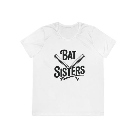 Bat Sisters Ladies Moisture Wicking Tee