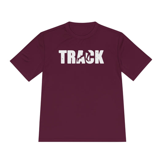 Track Unisex Moisture Wicking Tee