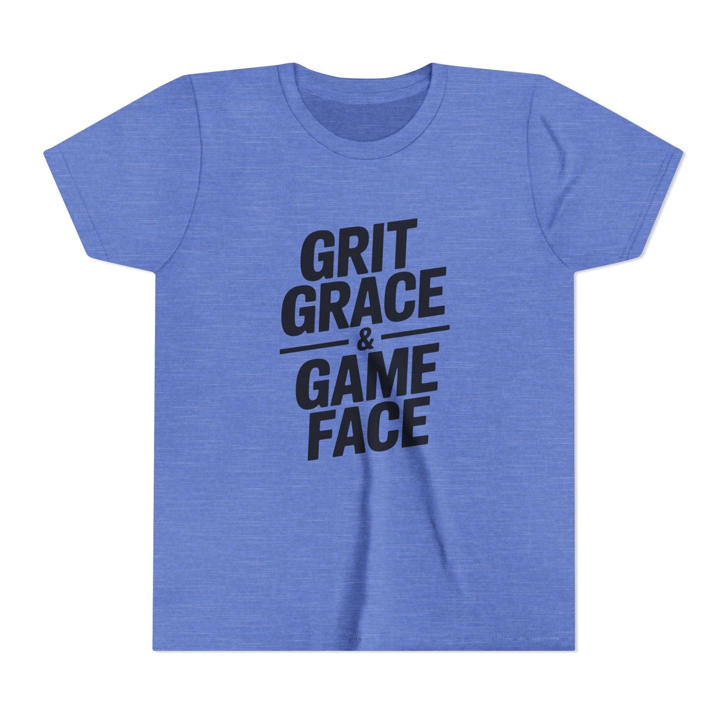 Grit, Grace, And Game Face Youth Short Sleeve Tee