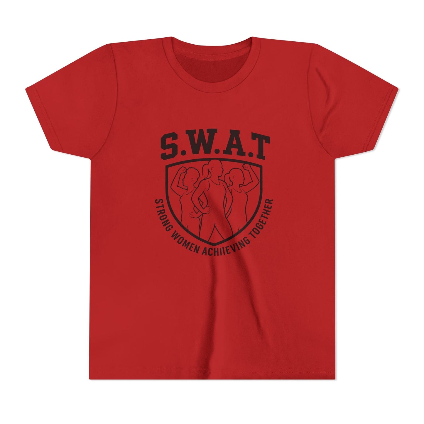 S.W.A.T – Strong Women Achieving Together Youth Short Sleeve Tee