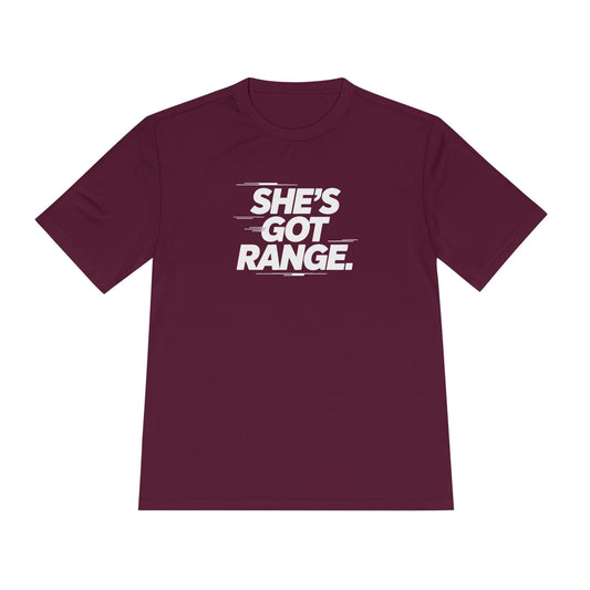 She's Got Range Unisex Moisture Wicking Tee