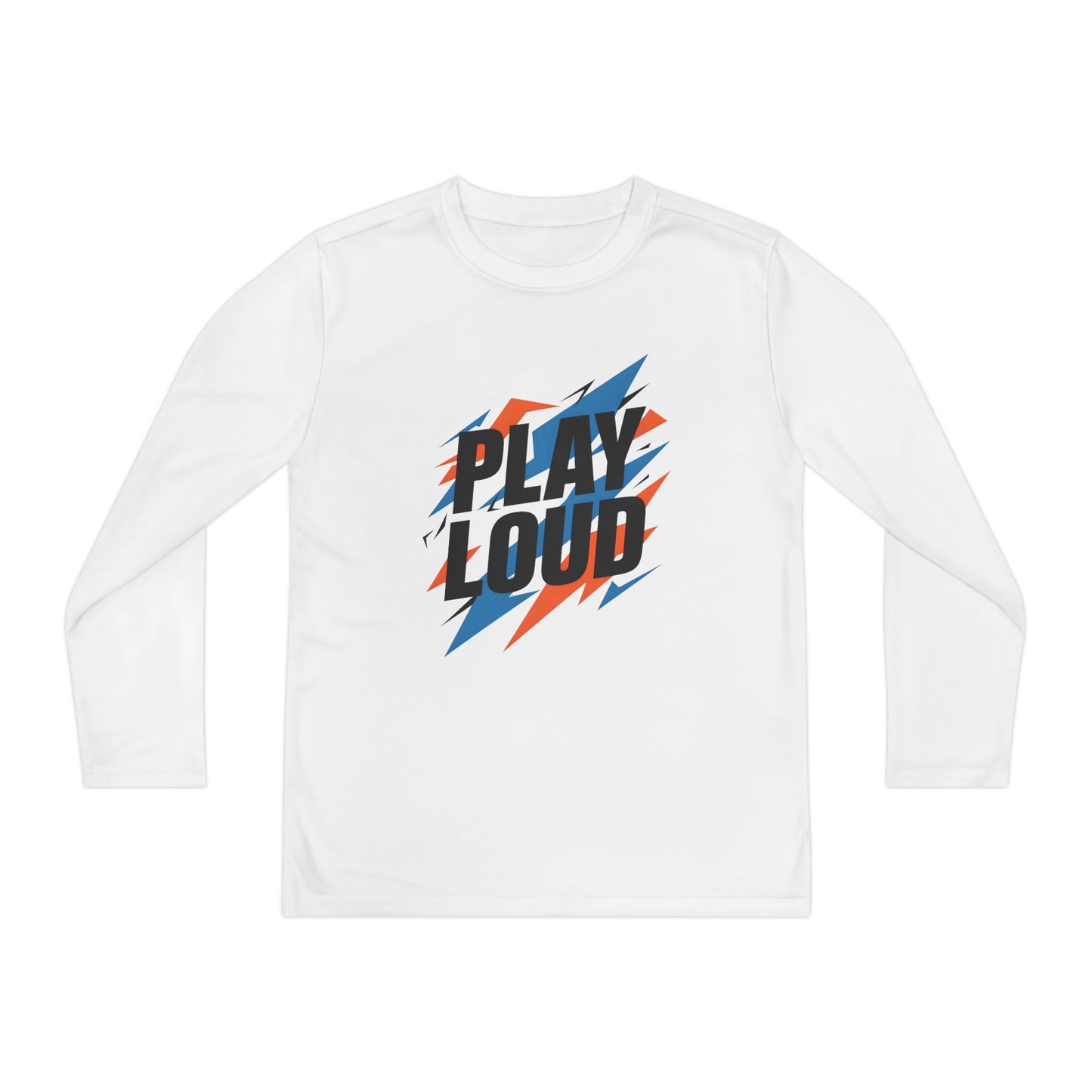 Play Loud Youth Long Sleeve Competitor Tee