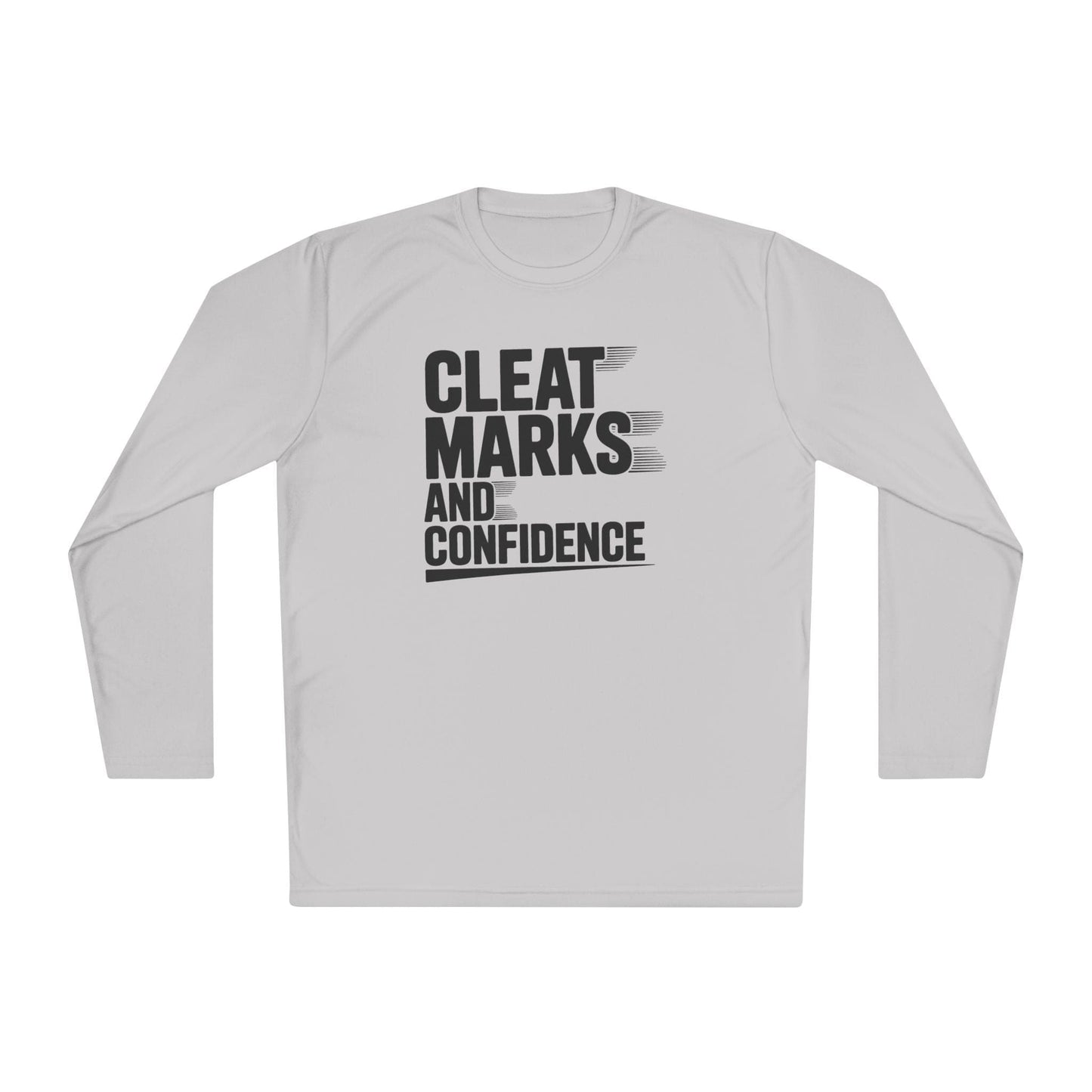 Cleat Marks And Confidence Unisex Lightweight Long Sleeve Tee