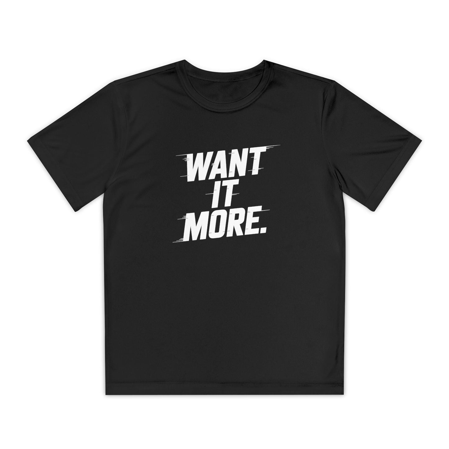 Want It More Youth Moisture Wicking Tee