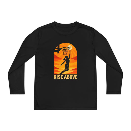 Rise Above Youth Long Sleeve Competitor Tee