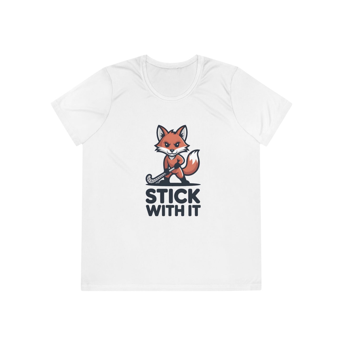 Stick With It Ladies Moisture Wicking Tee