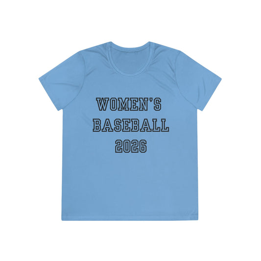Women's Baseball 2026 Ladies Competitor Tee