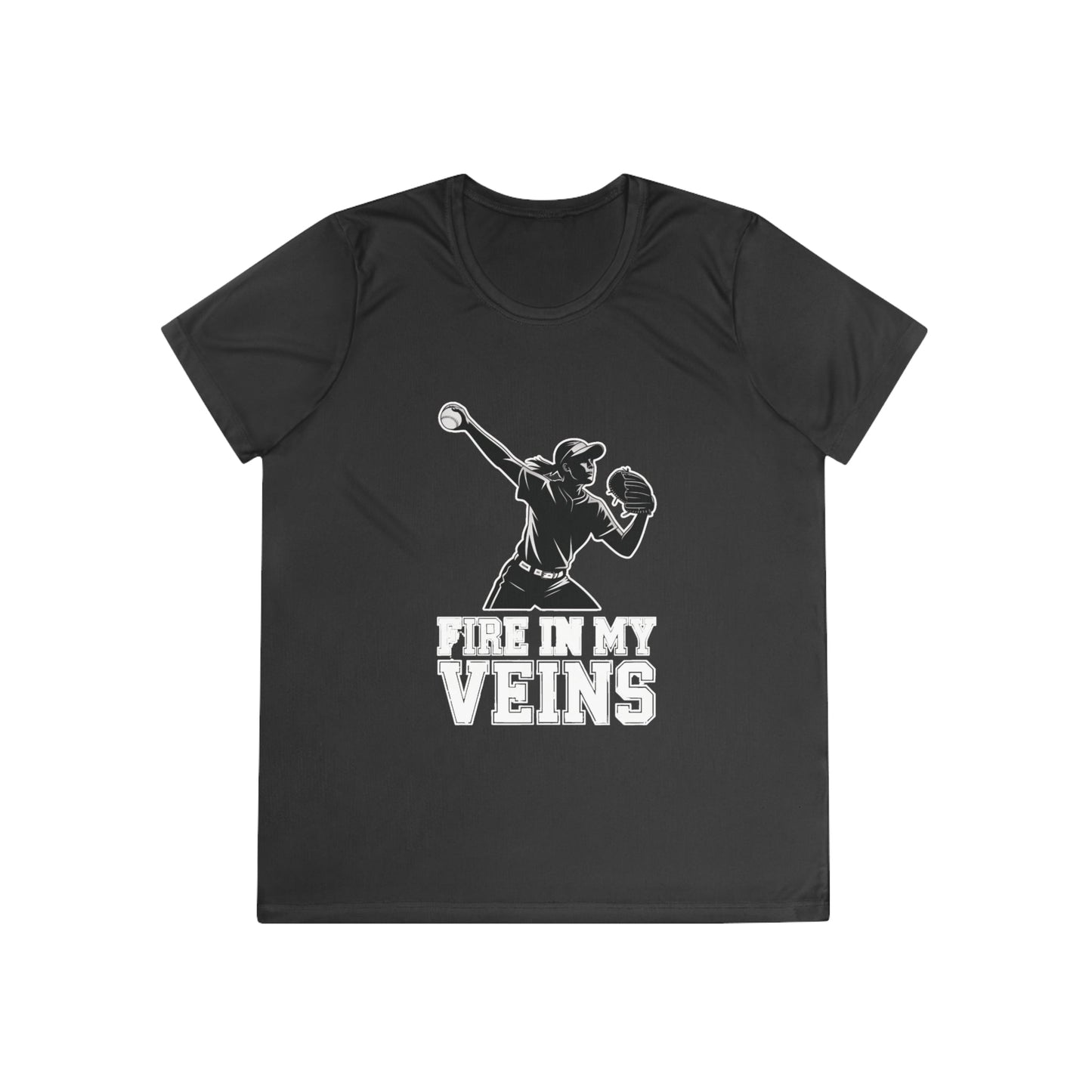 Fire In My Veins Ladies Competitor Tee