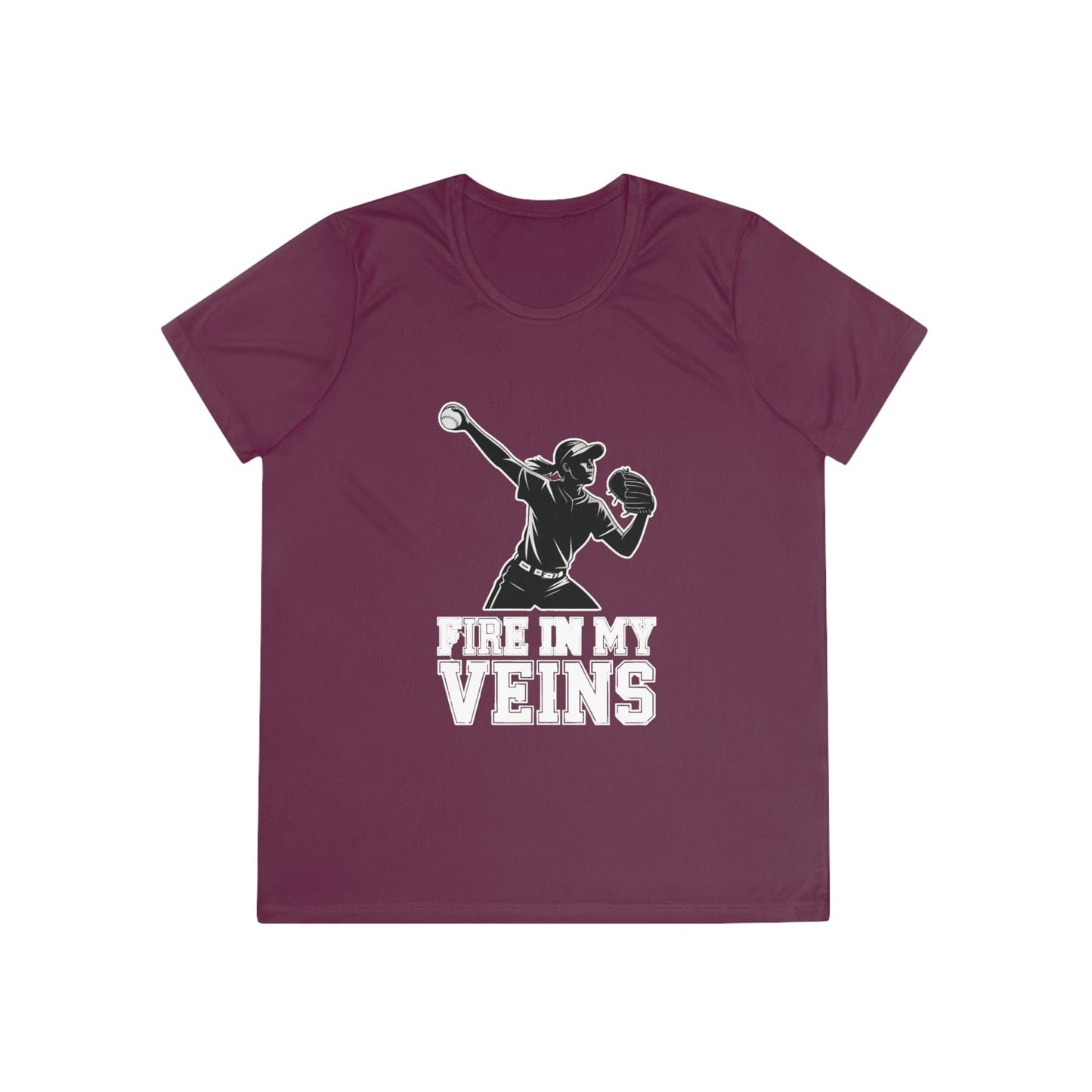 Fire In My Veins Ladies Competitor Tee