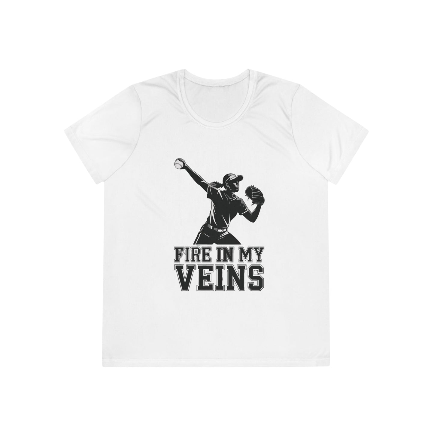 Fire In My Veins Ladies Competitor Tee