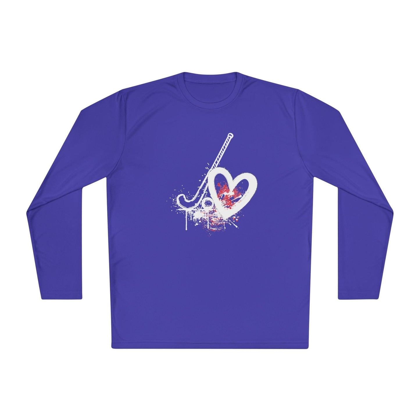 Field Hockey Is Her Heartbeat Lightweight Long Sleeve Tee
