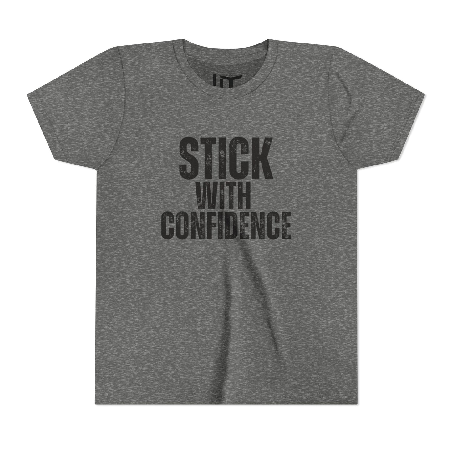 Stick With Confidence Youth Short Sleeve Tee