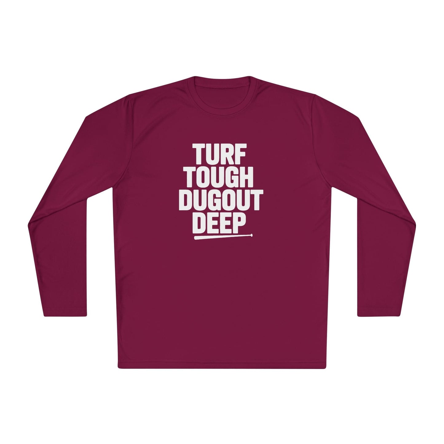Turf Tough, Dugout Deep Lightweight Long Sleeve Tee