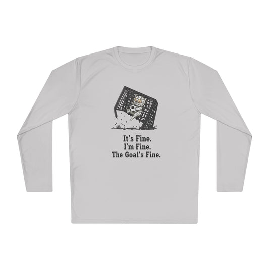 It's Fine, Soccer Lightweight Long Sleeve Tee